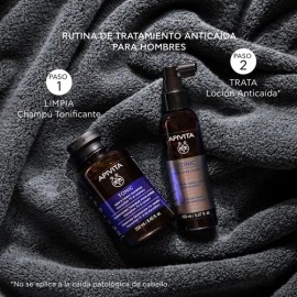 Apivita Shampoo Anticaída Tonificante para Hombres 250ml                                                                                              