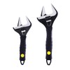 Sharp-tec Adjustable Spanner Set, Wide Jaw Opening Adjustable Wrench, Heavy-Duty