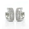 K.L.Y Women's Heart 925 Sterling Silver Earrings, 5A Zirconia, Popular