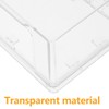 ULTECHNOVO Waterproof Socket Cover 2-Gang Self Adhesive Outlet Protector for