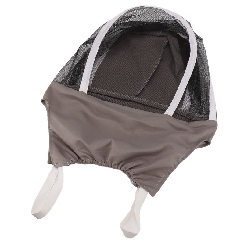Beekeeping Veil Hat Head Protection Mesh Cap Nylon Breathable Sun