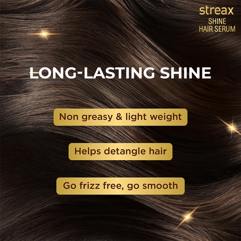 Streax Hair Serum Enriched with Walnut Oil Gives Frizz-free Satin