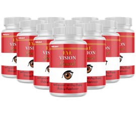 Pelican Vitamins Eye Vision Guard- Eye Support with Lutein- 10 Bottles- 600 Capsules