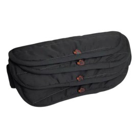 Cojines Guatas Tendones Para Caballo Paquete Con 4 Negro