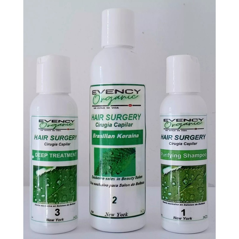 Evency Organic Ltd BRAZILIAN KERATIN PERSONAL KIT CIRUGIA CAPILAR PARA