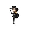 Heath HZ-4150-BK Zenith Motion-Activated Four-Sided Coach Light, Black Brass
