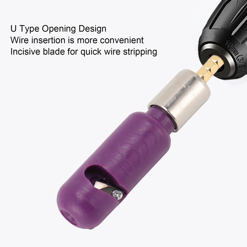 Electric Wire Stripper for Drill 1.5mm² Stripping and Twisting Tool