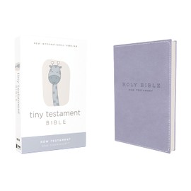 NIV, Tiny Testament Bible, New Testament, Leathersoft, Blue, Comfort Print