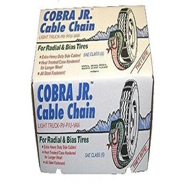 Quality Chain Cobra Jr. Lt Cable Tire Chains (1681)