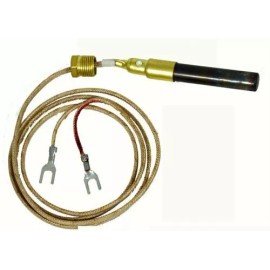 24/7 parts 36" Fireplace Thermopile for SIT 820 valve NOVA Gas Logs 250 - 750 Millivolt