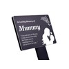 OriginDesigned Memorial plaque with poem and illustration in gold, silver,