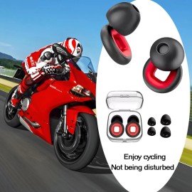 Unbranded Ear Plugs Motorcycle Motorcycle Ear Plugs Wind Sleep 24 DB Decline Wind Noise US