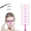 8 Styles Eyebrow Stencils, Eyebrow Template, Eyebrow Shaping Kit,Reusable Eyebrow