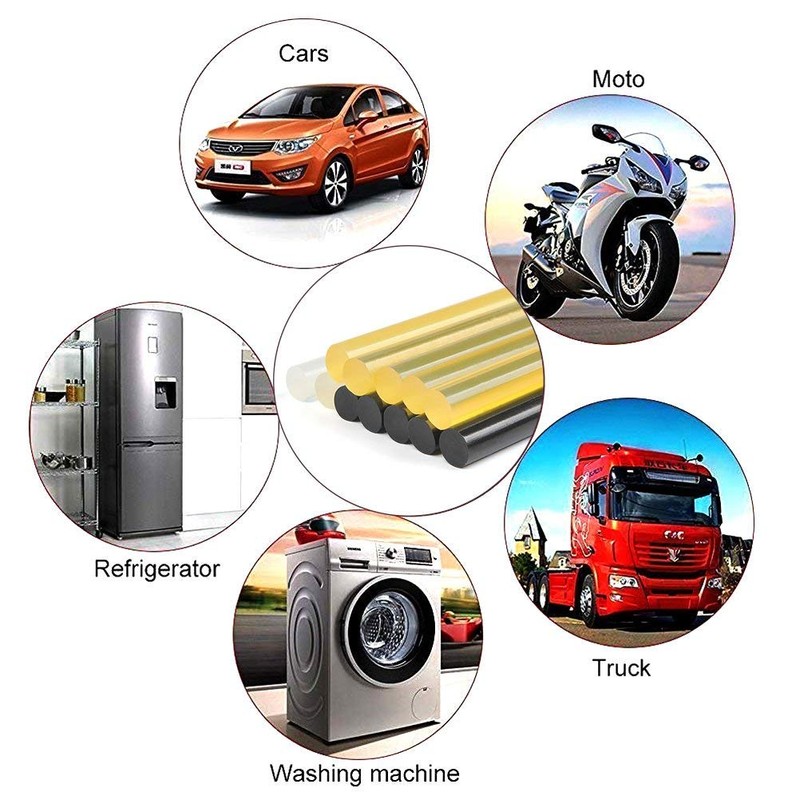 RITYHOFT 車 凹み直し デントリペア 用品 グルースティック ホットメルト 接着剤 グルーガン用スティック 長さ27CM*直径0.7CM