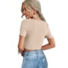 Womens Crop Tops V Neck Shirts Going Out Unique Wrap