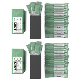 GO Travel Size Mouthwash Packets – Individual Mini Single Packets for Fresh Breath - TSA Compliant - Smart Packet Design to Reduce Travel Bottle Waste. Alcohol-Free.