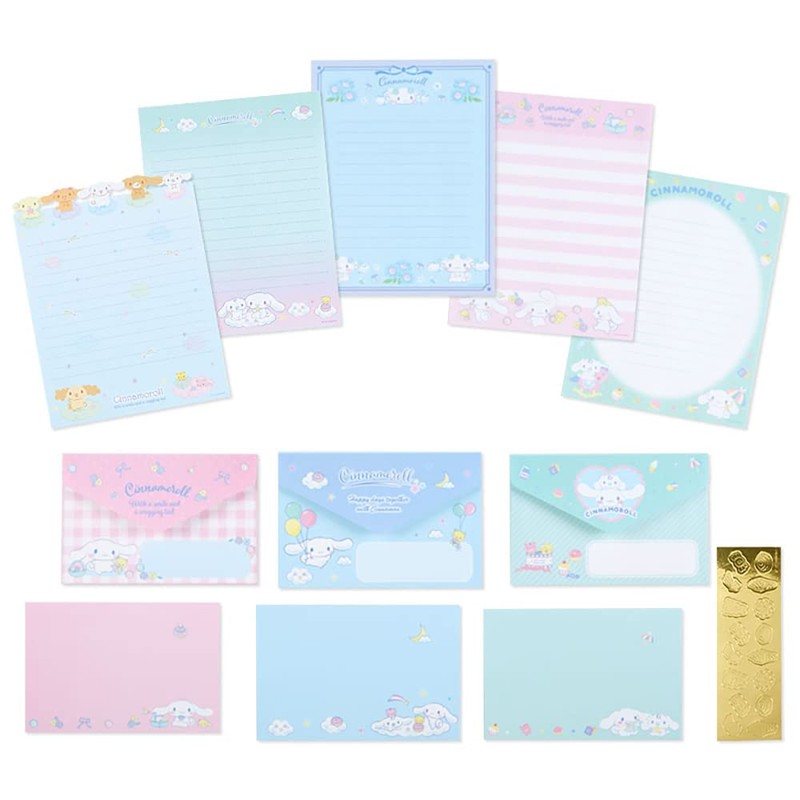 Sanrio 589268 Cinnamoroll Letter Set