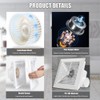 RLOZUI Bathroom Exhaust Fan 110 CFM 1.0 Sones Quiet Operation,