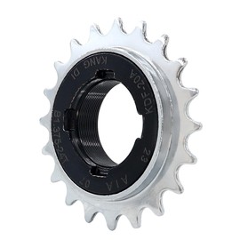 ZUKKA Single-Speed Bike Freewheel 20 Teeth Bicycle Flywheel Compatible 1/2 x 1/8 One-Speed Cycling Replacement Accessory