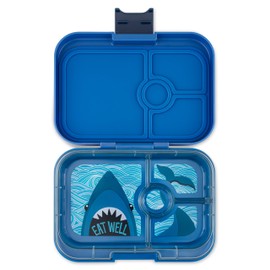 Yumbox Panino Leakproof Bento Lunch Box Container for Kids & Adults (Surf Blue Shark)