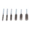 Walfront 6PCS Hole Cleaning Brushes Bore Brush Twisted Wire Cleaning