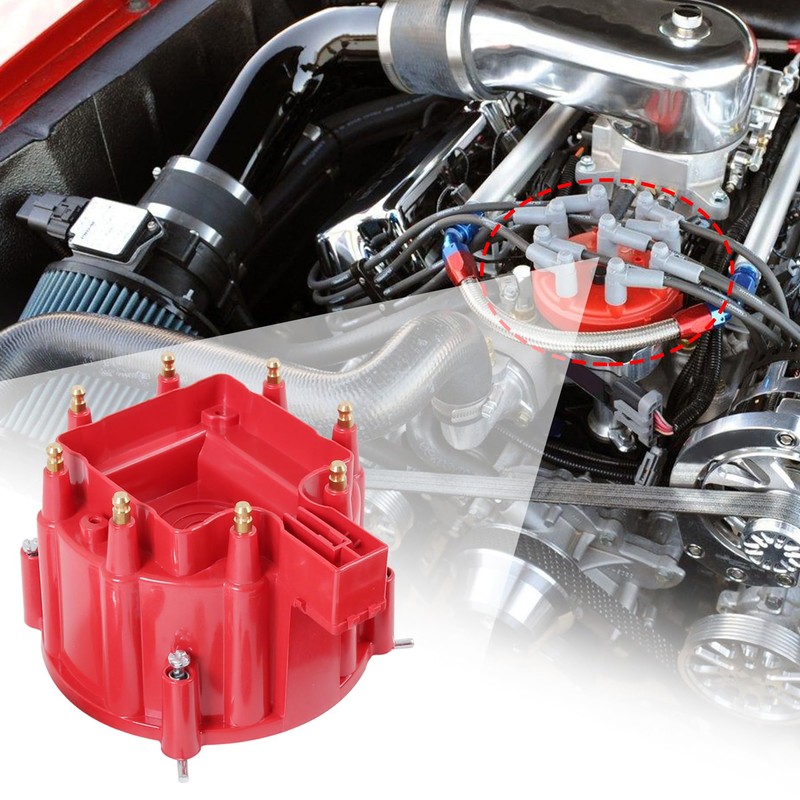 HEI Distributor Cap and Rotor Replacement For K549 SBC 283