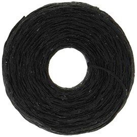 Kraft 8640-03 Leather Tools Hand Sewing Wax Biki Thread Fine Black