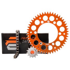 Primary Drive Alloy Kit & O-Ring Chain Orange Rear Sprocket For KTM 350 SX-F 2011-2019