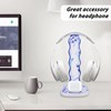 DiyGody Elegant Flower Headset Holder for All Headphone Sizes, Removable