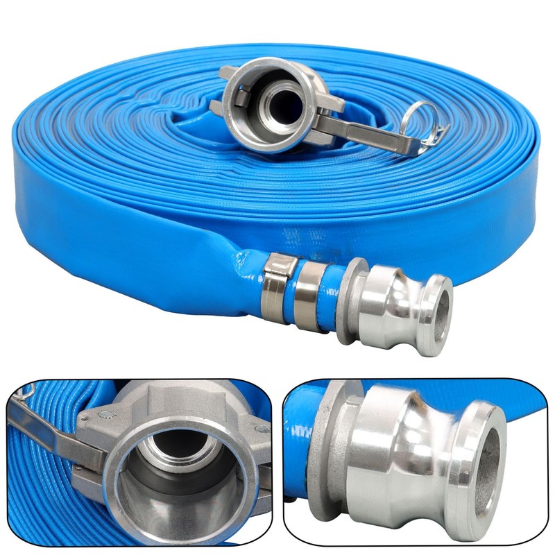 1-1/4 Inch * 100Ft Heavy Duty Pools Backwash Hose, Heavy