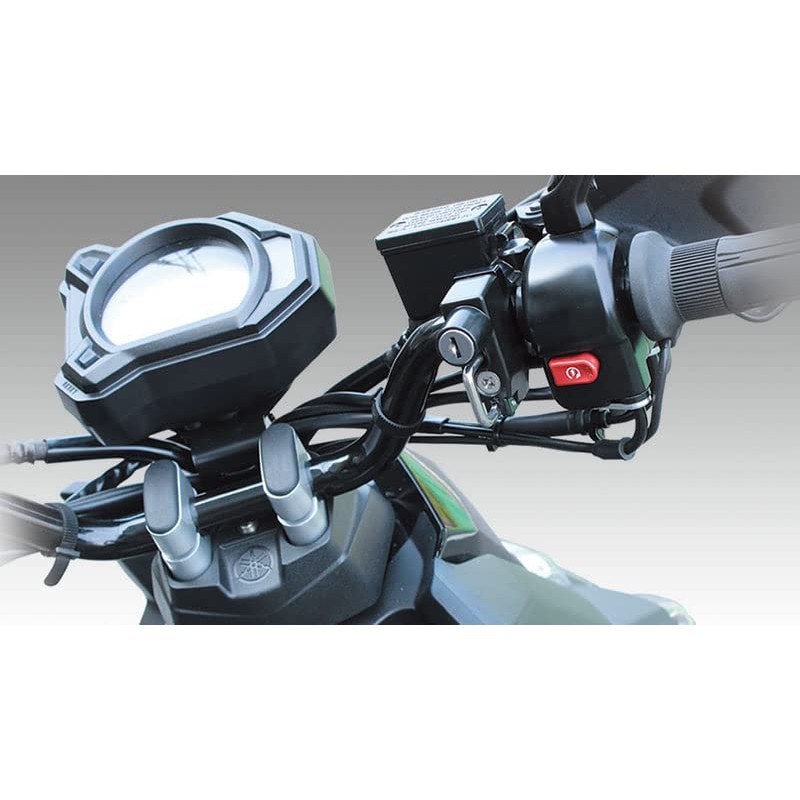 Kijima Honda 303-1579 Motorcycle Parts Helmet Lock, Black, 2016 -