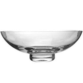 Hosley Clear Glass Bowl 11.8 Inch Diameter - Ideal Gift for Wedding or Special Occasion for Decorative Balls Orbs DIY Projects Terrariums and More.