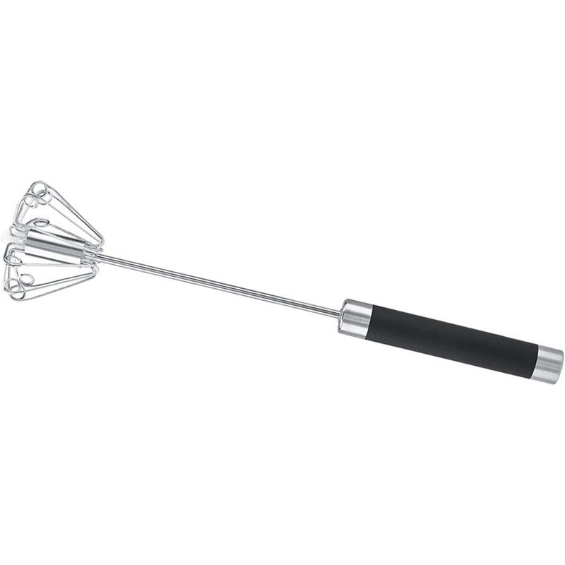 Batidor Manual de Huevos, Batidor de Huevos de Acero Inoxidable