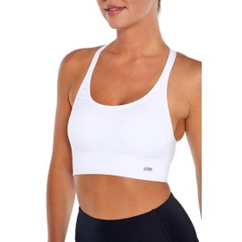 Marika Sujetador Deportivo sin Costuras Kailyn para Mujer, Blanco, M
