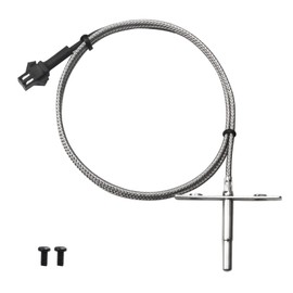 RTD Temperature Sensor Probe Compatible with Pit Boss 2-Series 3-Series Digital Electric Vertical Smoker, Part Number PB-39P600 Part, Electric Grill Temperature Probe Sensor