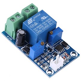 Undervoltage Board, 12V Battery Low Voltage Cut Off Automatic Switch On Recovery Module Undervoltage Control Switch Storage Battery Module, 2.0 x 1.2 x 0.7in