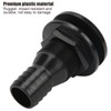 Thru Hull Fitting, 1‑1/4in Plastic Marine Thru Hull Exhaust Fittings