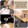 2 Pieces Flour Sieve, Stainless Steel Flour Filter, Retractable Sieve,