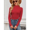 ANFTFH Sweaters for Women Winter Warm Turtleneck Long Sleeve Sweaters