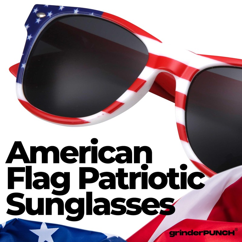 3 Pairs Team USA Bulk American Sunglasses Flag Classic Patriot