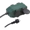 Meister 7430940 Socket Block 4-Way - 2 m Cable -