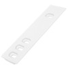 SPARES2GO Integrated Built in Decor Door Slide Rail for TEKA