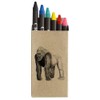 Azeeda 'Standing Gorilla' Coloured Crayon Set (CY00006780)