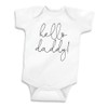 Bump and Beyond Designs Hello Daddy Embarazo Announcement to Husband,