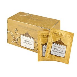 Fortnum & Mason Ceylon Orange Peko Tea Bags, Pack of 25, Individual Packaging