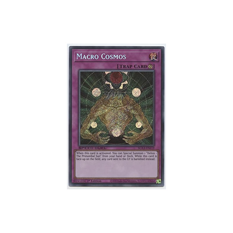 Macro Cosmos - SGX3-ENF19 - Secret Rare - 1st Edition