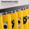 Transparent Curtain Hooks, Plastic Hooks, Curtain Hooks, Shower Curtain Hooks,
