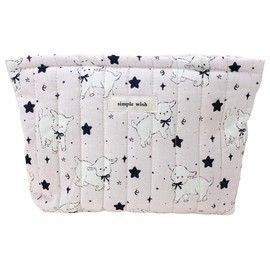 Lyssiatina Cosmetic Bag Big, Star Sheep, 3.9*3.9*7
