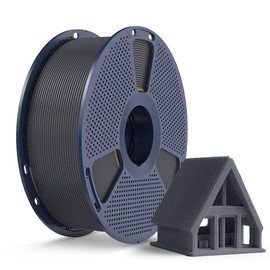 SUNLU PLA Super vibrant colors Tangle-Free PLA 1.75mm 1KG | ±0.02mm High Precision | No-Clog Filament for Smooth 3D Prints Perfect for Beginners & Pros:_HSPLA-Grey-1KG