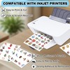 35 Sheets Printable Vinyl Adhesive Paper for Inkjet Printers, 8.5